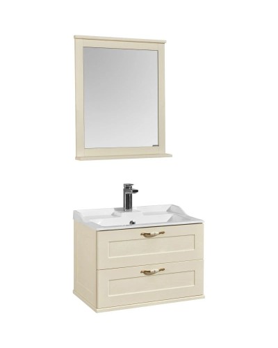 Комплект мебели дуб бежевый 65,3 см Акватон Леон 1A187001LBPR0 + 1A708731FB010 + 1A187102LBPR0