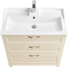 Комплект мебели дуб бежевый 80 см Акватон Леон 1A187801LBPR0 + 1A708031FB010 + 1A186402LBPR0