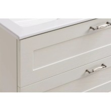 Комплект мебели дуб белый 80 см Акватон Леон 1A187801LBPS0 + 1A708031FB010 + 1A186402LBPS0