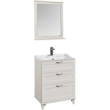 Комплект мебели дуб белый 65,3 см Акватон Леон 1A194601LBPS0 + 1A708731FB010 + 1A187102LBPS0