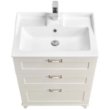 Комплект мебели дуб белый 65,3 см Акватон Леон 1A194601LBPS0 + 1A708731FB010 + 1A187102LBPS0