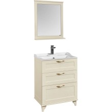 Комплект мебели дуб бежевый 65,3 см Акватон Леон 1A194601LBPR0 + 1A708731FB010 + 1A187102LBPR0