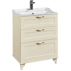 Комплект мебели дуб бежевый 65,3 см Акватон Леон 1A194601LBPR0 + 1A708731FB010 + 1A187102LBPR0