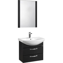 Комплект мебели черный 65 см Акватон Ария 1A123301AA950 + 1WH207782 + 1A133702AA950