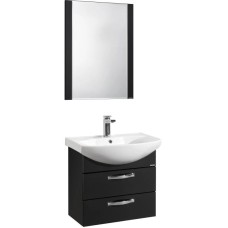 Комплект мебели черный 65 см Акватон Ария 1A123301AA950 + 1WH207782 + 1A133702AA950