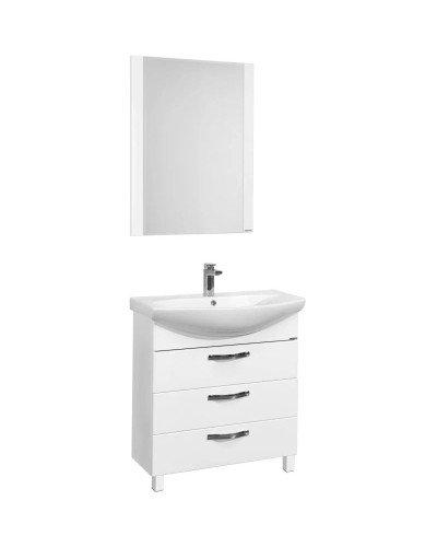 Комплект мебели белый 65 см Акватон Ария 1A123401AA010 + 1WH207782 + 1A133702AA010