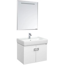 Комплект мебели белый 70 см Акватон Оптима 1A124101OP010 + 1WH302083 + 1A127002OP010