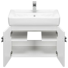 Комплект мебели белый 70 см Акватон Оптима 1A124101OP010 + 1WH302083 + 1A127002OP010