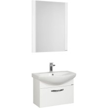 Комплект мебели белый 65 см Акватон Ария 1A134001AA010 + 1WH207782 + 1A133702AA010