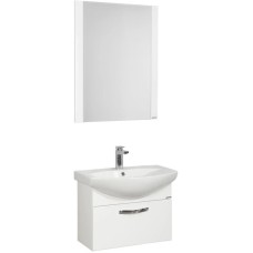 Комплект мебели белый 65 см Акватон Ария 1A134001AA010 + 1WH207782 + 1A133702AA010