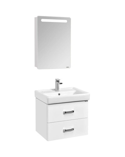 Комплект мебели белый 60 см Акватон Америна 1A135401AM010 + 1WH302082 + 1A135302AM01L