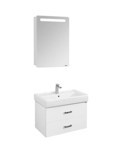 Комплект мебели белый 80 см Акватон Америна 1A137701AM010 + 1WH302084 + 1A135302AM01L