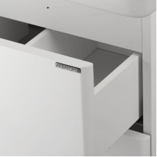 Комплект мебели белый 80 см Акватон Америна 1A137701AM010 + 1WH302084 + 1A135302AM01L