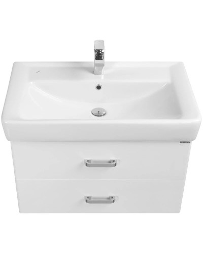 Комплект мебели белый 80 см Акватон Америна 1A137701AM010 + 1WH302084 + 1A135302AM01L