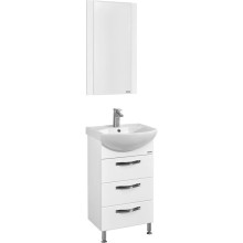 Комплект мебели белый 50,5 см Акватон Ария 1A140201AA010 + 1WH207781 + 1A140102AA010