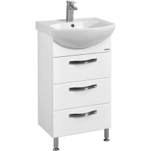 Комплект мебели белый 50,5 см Акватон Ария 1A140201AA010 + 1WH207781 + 1A140102AA010