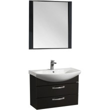 Комплект мебели черный 80,5 см Акватон Ария 1A140801AA950 + 1WH207783 + 1A141902AA950