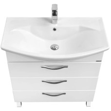 Комплект мебели белый 80,5 см Акватон Ария 1A141301AA010 + 1WH207783 + 1A141902AA010