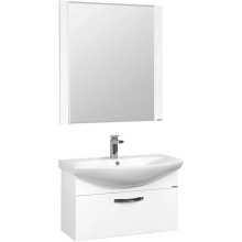 Комплект мебели белый 80,5 см Акватон Ария 1A141701AA010 + 1WH207783 + 1A141902AA010