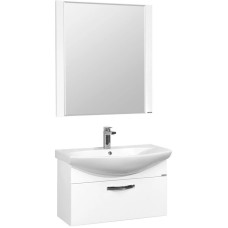 Комплект мебели белый 80,5 см Акватон Ария 1A141701AA010 + 1WH207783 + 1A141902AA010