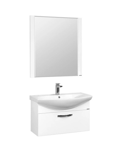 Комплект мебели белый 80,5 см Акватон Ария 1A141701AA010 + 1WH207783 + 1A141902AA010