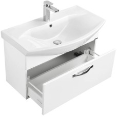 Комплект мебели белый 80,5 см Акватон Ария 1A141701AA010 + 1WH207783 + 1A141902AA010