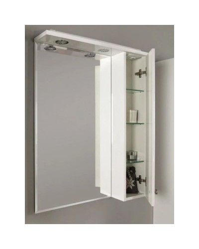 Комплект мебели белый глянец 60,5 см Акватон Лиана 1A163101LL010 + 1WH109652 + 1A162702LL01R