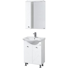 Комплект мебели белый глянец 66 см Акватон Лиана 1A165701LL010 + 1WH109651 + 1A166202LL01L