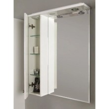 Комплект мебели белый глянец 66 см Акватон Лиана 1A165801LL010 + 1WH109651 + 1A166202LL01L