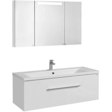 Комплект мебели белый глянец 120 см Акватон Мадрид 1A168701MA010 + 1A70483KPR010 + 1A113402MA010