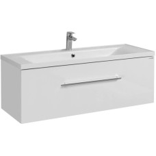 Комплект мебели белый глянец 120 см Акватон Мадрид 1A168701MA010 + 1A70483KPR010 + 1A113402MA010