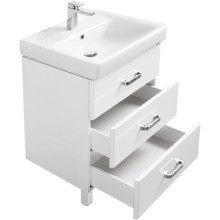 Комплект мебели белый 60 см Акватон Америна 1A168901AM010 + 1WH302082 + 1A135302AM01L