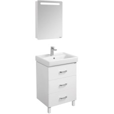 Комплект мебели белый 60 см Акватон Америна 1A168901AM010 + 1WH302082 + 1A135302AM01L