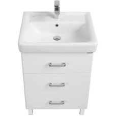 Комплект мебели белый 60 см Акватон Америна 1A168901AM010 + 1WH302082 + 1A135302AM01R