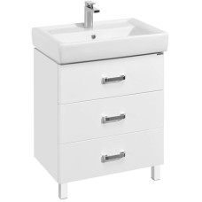 Комплект мебели белый 70 см Акватон Америна 1A169001AM010 + 1WH302083 + 1A135302AM01L