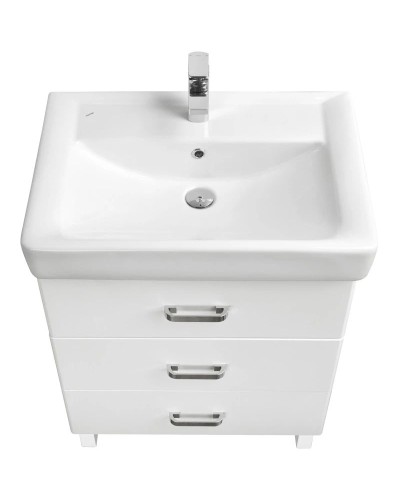 Комплект мебели белый 70 см Акватон Америна 1A169001AM010 + 1WH302083 + 1A135302AM01R