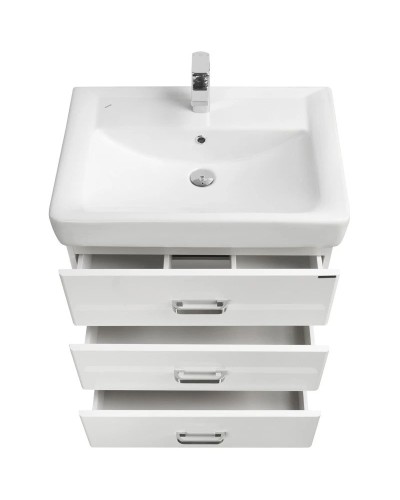 Комплект мебели белый 70 см Акватон Америна 1A169001AM010 + 1WH302083 + 1A135302AM01R