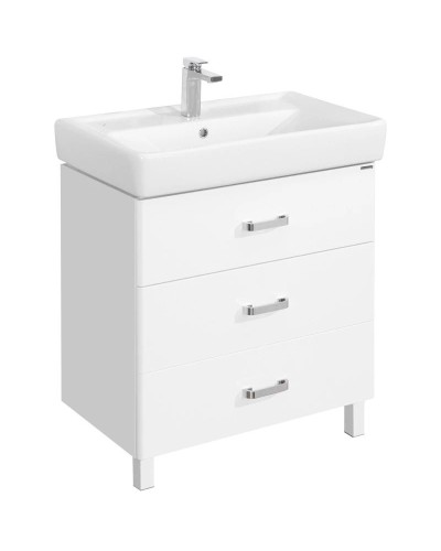 Комплект мебели белый 80 см Акватон Америна 1A169101AM010 + 1WH302084 + 1A135302AM01L