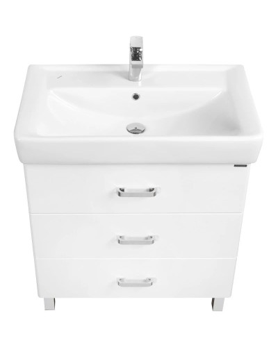 Комплект мебели белый 80 см Акватон Америна 1A169101AM010 + 1WH302084 + 1A135302AM01L