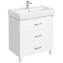 Комплект мебели белый 80 см Акватон Америна 1A169101AM010 + 1WH302084 + 1A135302AM01R