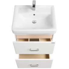 Комплект мебели белый 60 см Акватон Америна 1A169201AM010 + 1WH302082 + 1A135302AM01L