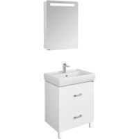 Комплект мебели белый 60 см Акватон Америна 1A169201AM010 + 1WH302082 + 1A135302AM01R