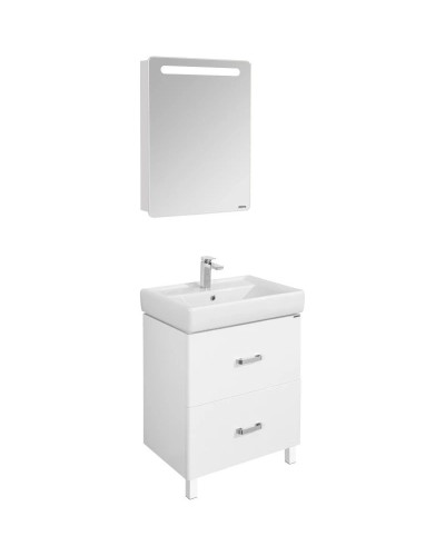 Комплект мебели белый 70 см Акватон Америна 1A169301AM010 + 1WH302083 + 1A135302AM01L