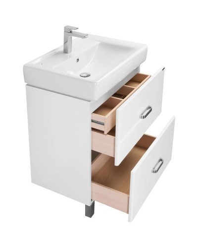 Комплект мебели белый 80 см Акватон Америна 1A169401AM010 + 1WH302084 + 1A135302AM01R