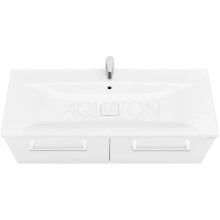 Комплект мебели белый глянец 120 см Акватон Мадрид 1A170301MA010 + 1A70483KPR010 + 1A113402MA010