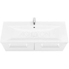 Комплект мебели белый глянец 120 см Акватон Мадрид 1A170301MA010 + 1A70483KPR010 + 1A113402MA010