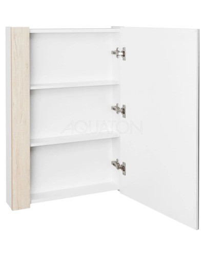 Комплект мебели дуб верона/белый глянец 55 см Акватон Кантри 1A257601AHB20 + 1WH302185 + 1A257702AHB20