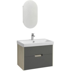 Комплект мебели грей/дуб ойстер 70,5 см Акватон Оливия 1A254301OLUG0 + 1WH501628 + 1A254502OL010