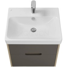 Комплект мебели грей/дуб ойстер 55 см Акватон Оливия 1A254201OLUG0 + 1WH501620 + 1A256402A1010