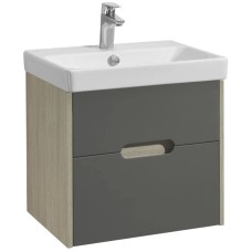 Комплект мебели грей/дуб ойстер 55 см Акватон Оливия 1A254201OLUG0 + 1WH501620 + 1A256502A1010